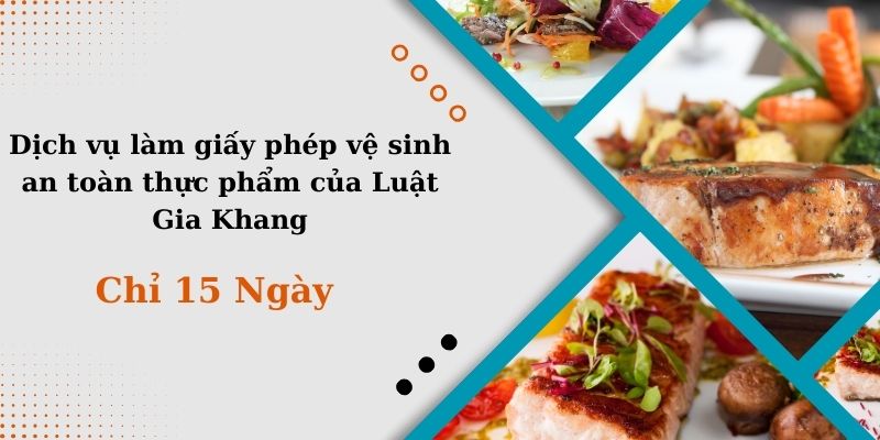 Thời gian hoàn thành thủ tục xin giấy chứng nhận an toàn thực phẩm