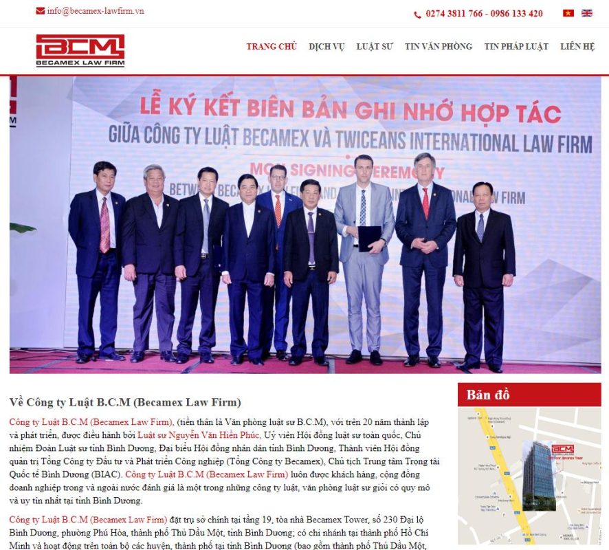 Công ty Luật B.C.M (Becamex Law Firm)