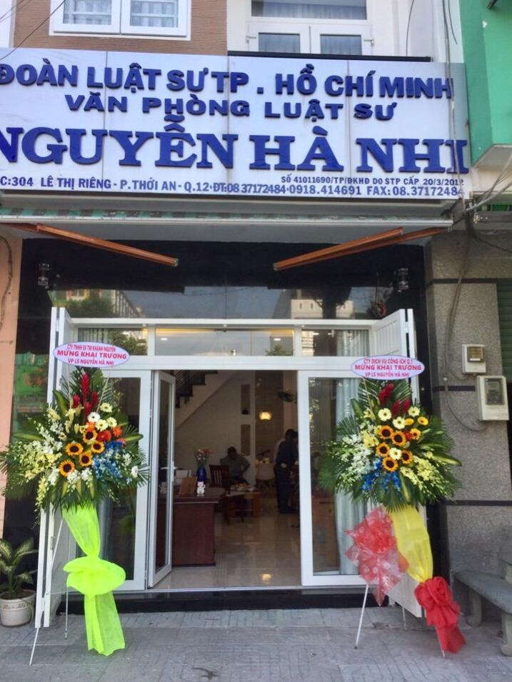 Văn phòng luật sư Nguyễn Hà Nhi tại Quận 12