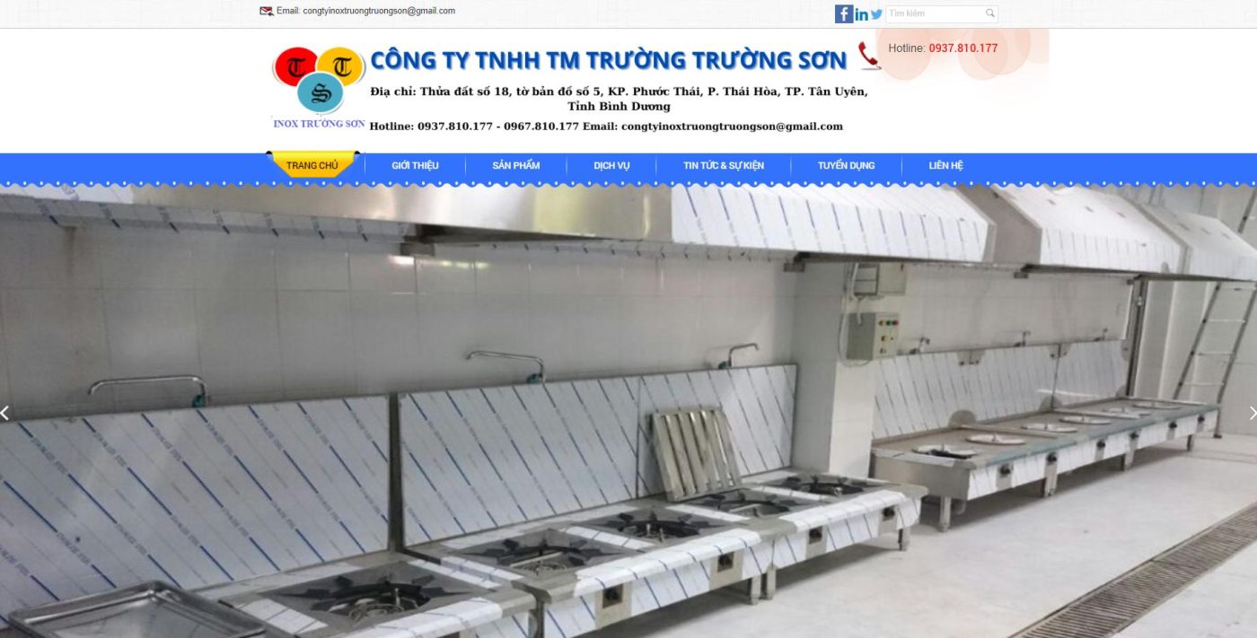 Gia công inox Trường Sơn 