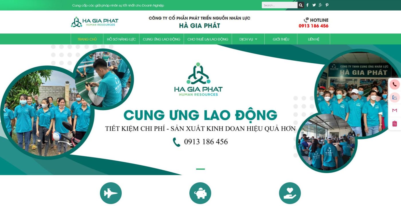 Công ty cung ứng lao động Hà Gia Phát