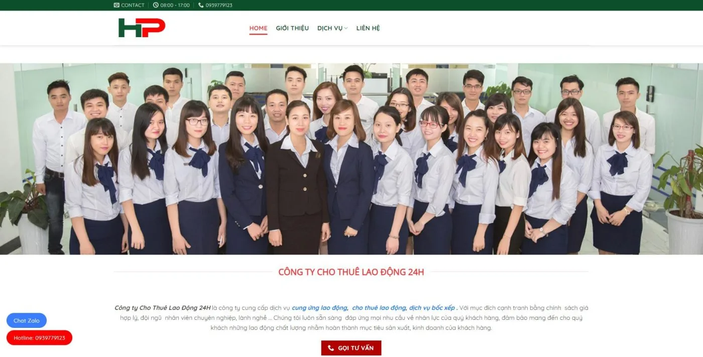 Công ty cho thuê lại lao động 24H