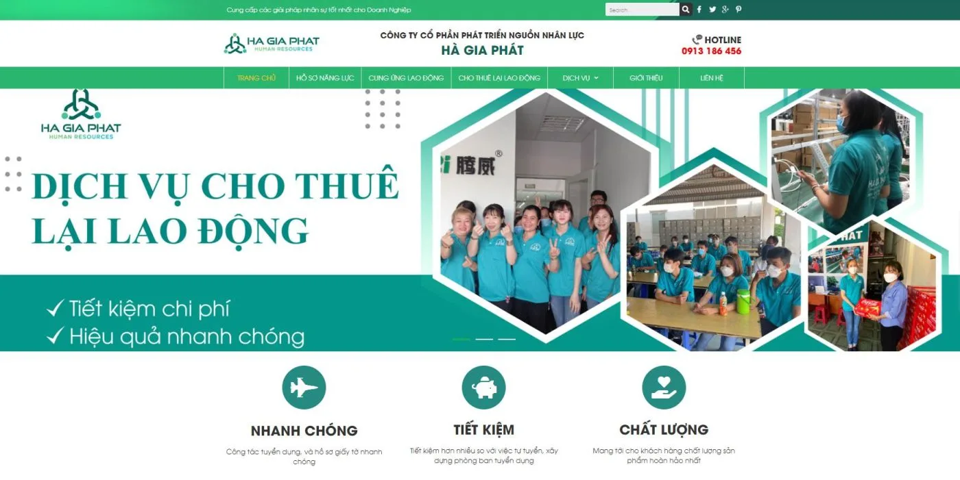 Công ty Cổ phần phát triển Nguồn nhân lực Hà Gia Phát