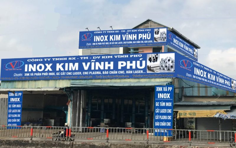 Xưởng Inox Kim Vĩnh Phú