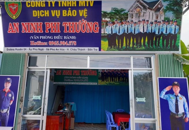 Công ty TNHH MTV dịch vụ bảo vệ An ninh Phi Thường