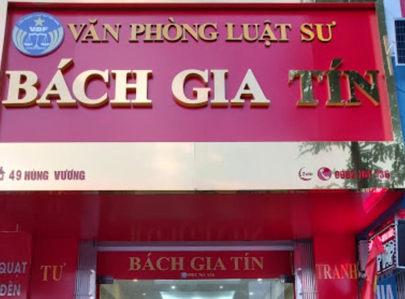 Văn phòng luật sư Bách Gia Tín