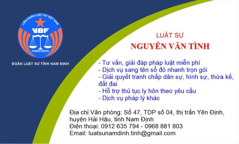 Văn phòng Luật sư Nguyễn Tình 