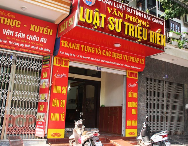 Văn phòng luật sư Triệu Hiển