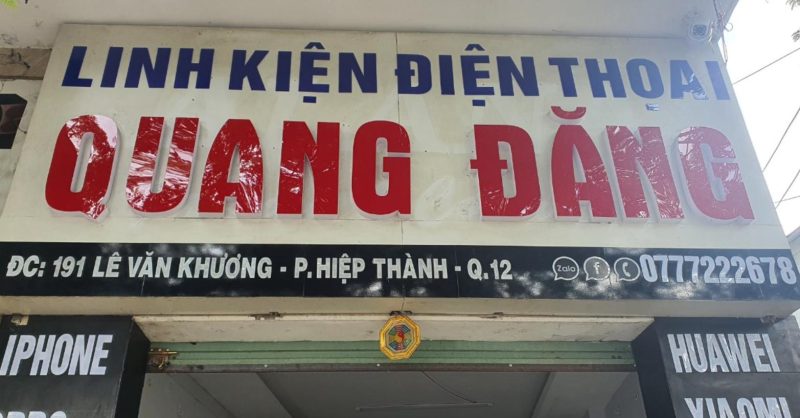 Linh kiện Quang Đăng