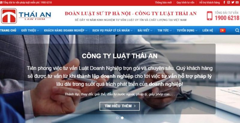 Công ty Luật TNHH Thái An