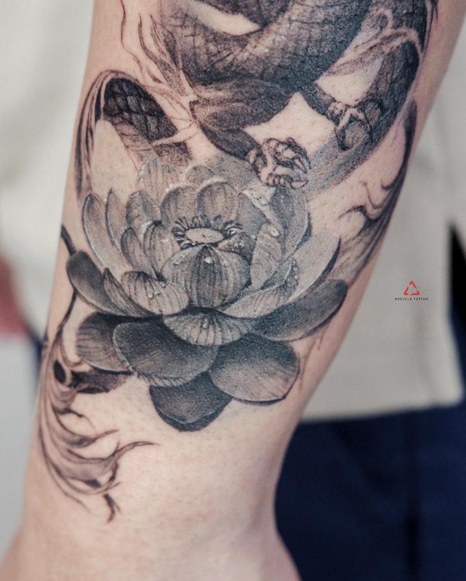 Recycle Bin Tattoo