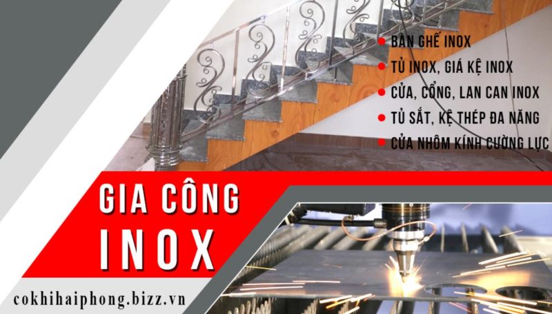 Xưởng cơ khí Inox Hải Phòng