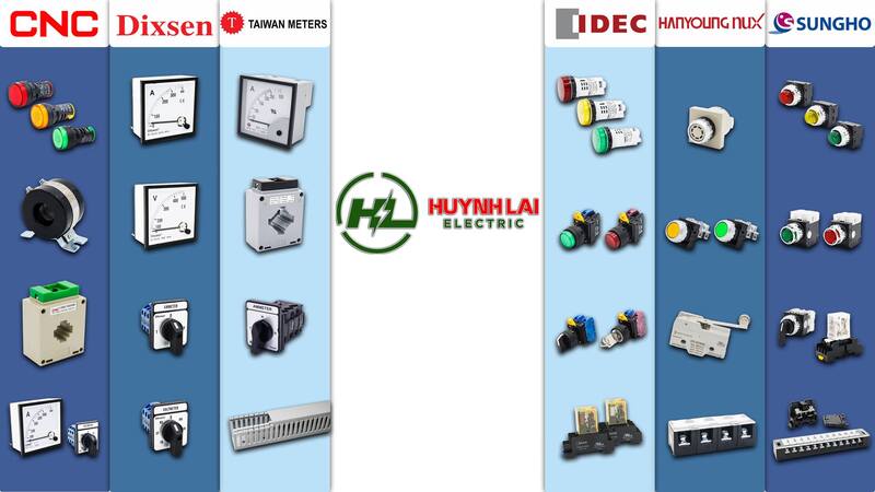 Các thương hiệu thiết bị điện công nghiệp do Huỳnh Lai cung cấp