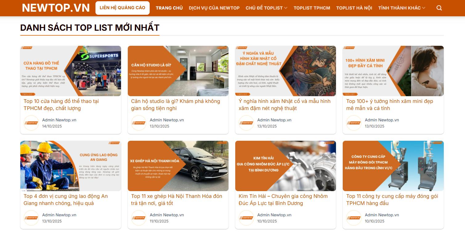 Nội dung được xây dựng chuẩn SEO, đảm bảo tính chính xác, hữu ích, cập nhật thường xuyên và thân thiện với công cụ tìm kiếm