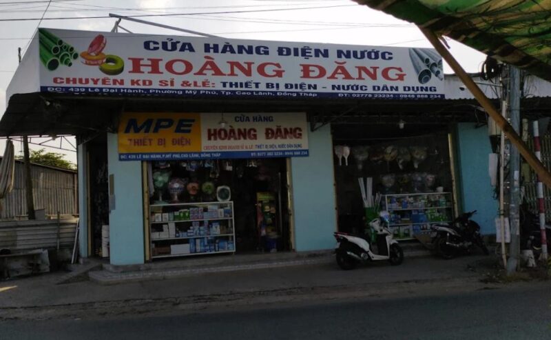 Cửa hàng Điện Nước Hoàng Đăng