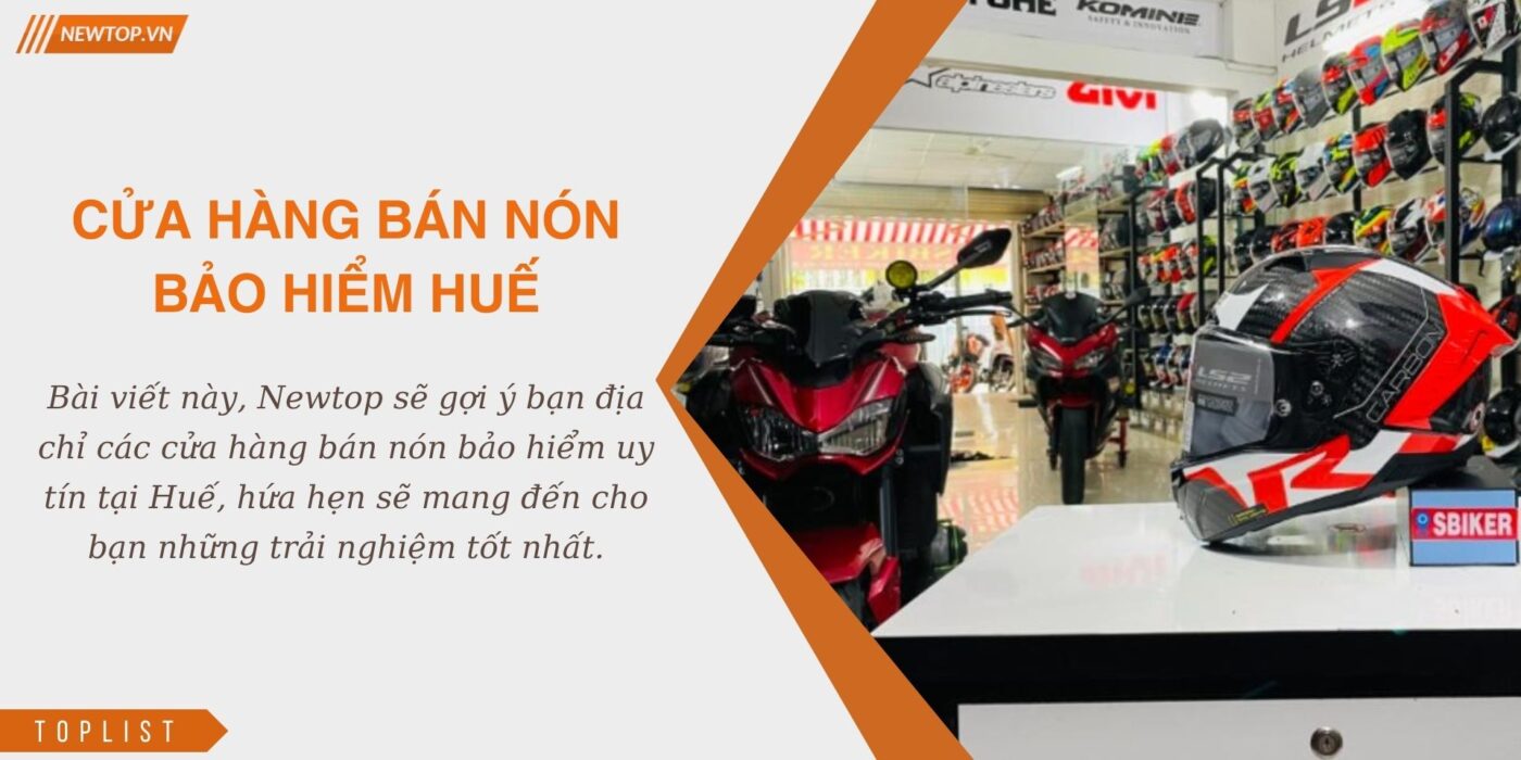 Cửa hàng bán nón bảo hiểm Huế