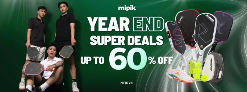 Mipik pickleball thường xuyên diễn ra các chương trình ưu đãi hấp dẫn