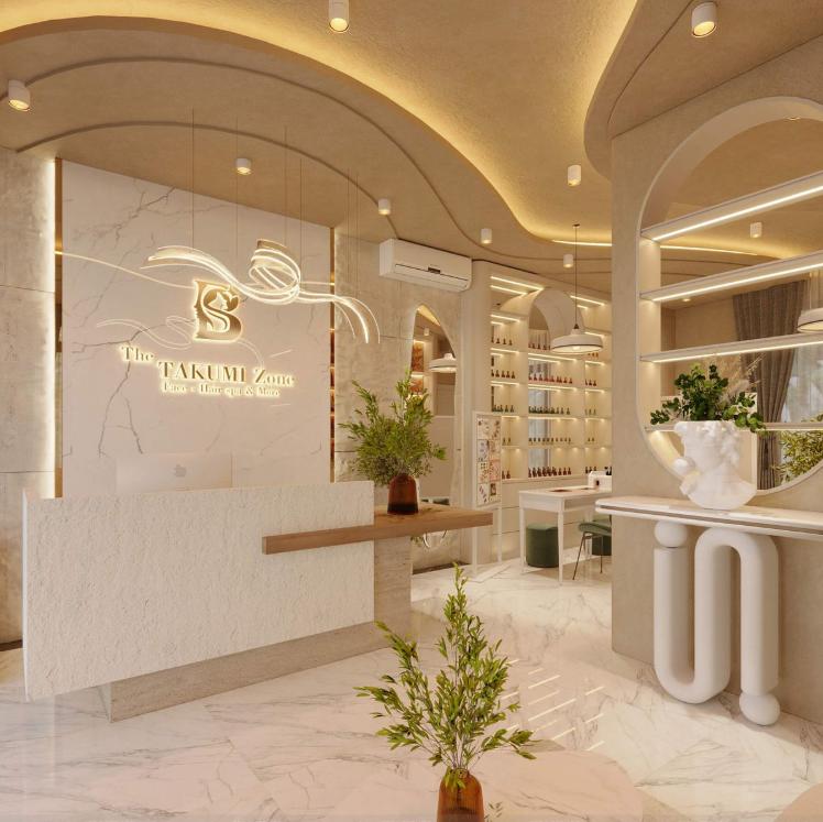 Tranh đá ốp tường cũng được ứng dụng cao trong các sảnh nhà hàng, khách sạn, spa