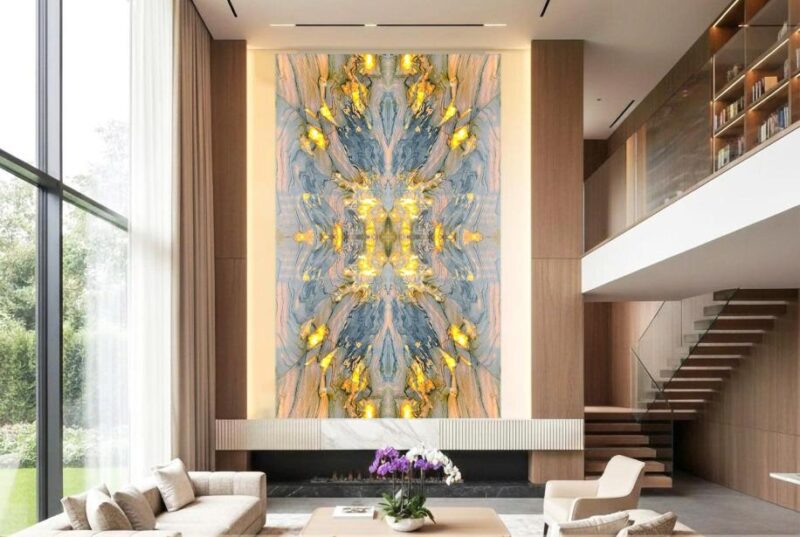 Tranh đối vân khổ dọc & tranh 4 tấm thông tầng