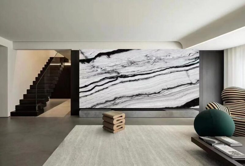Tranh đá Marble vân gỗ cổ