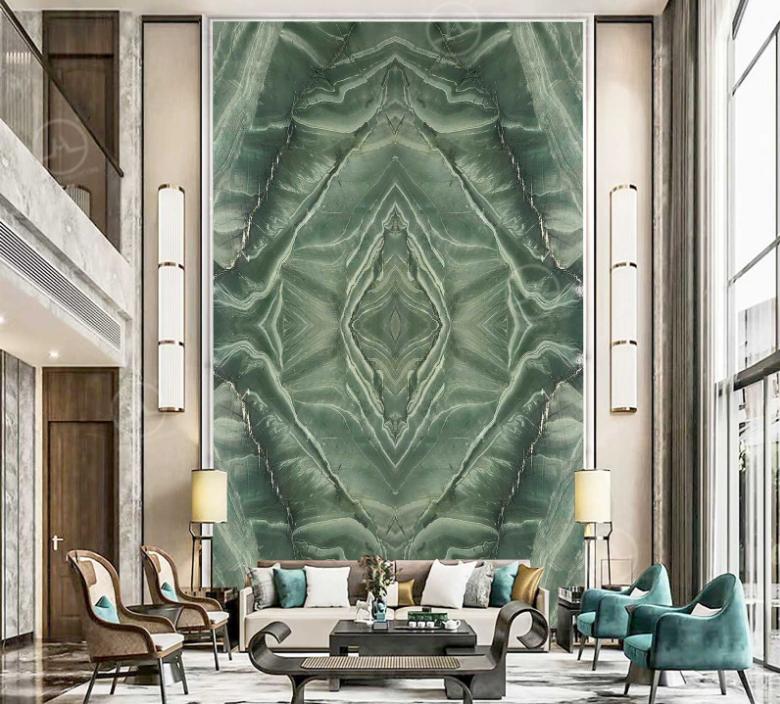 Tranh đá thạch anh thông tầng 4 phiến