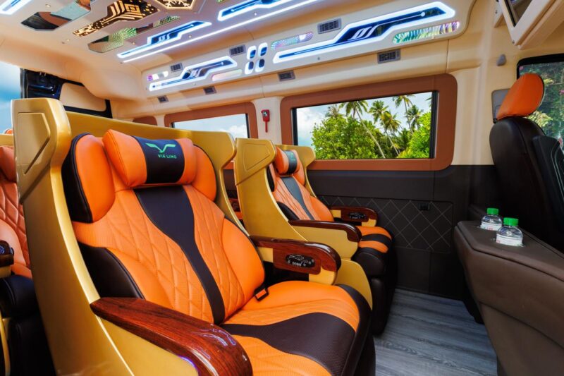 Tiện ích nổi bật khi đi xe Limousine Vie Limo