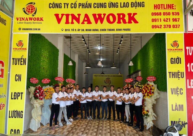 Công ty cổ phần cung ứng lao động VinaWork