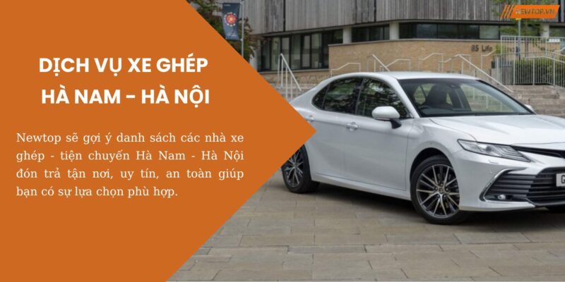 xe ghép hà nam hà nội