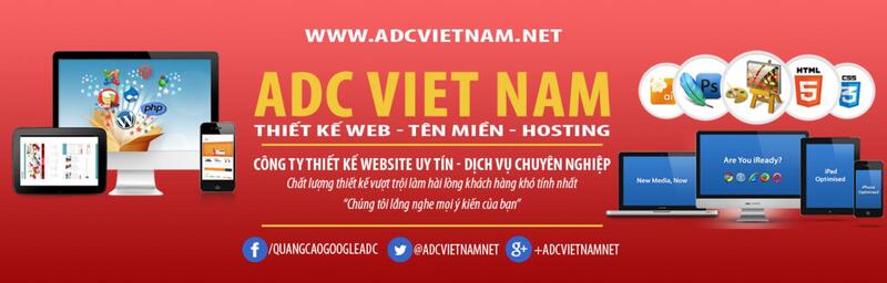 ADC Việt Nam là đơn vị thiết kế website chuyên nghiệp và uy tín tại Hà Nội