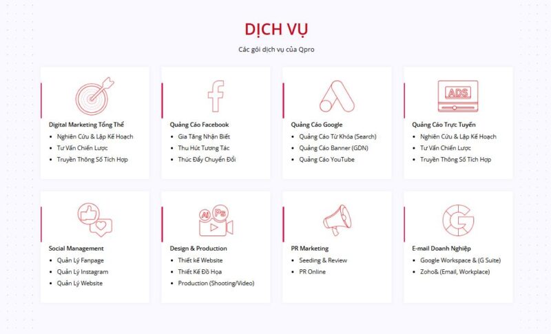 Công ty TNHH Thương mại và Dịch vụ Q Pro mang đến giải pháp chất lượng