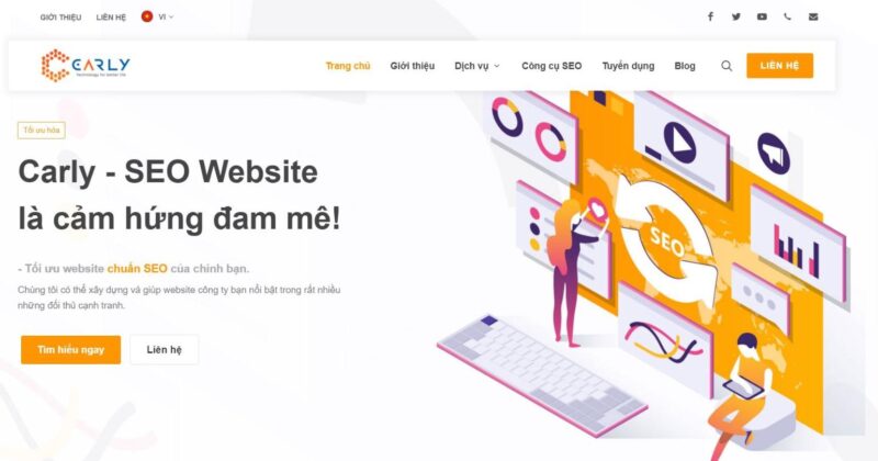 CARLY - Công ty SEO Hải Phòng hiệu quả hàng đầu