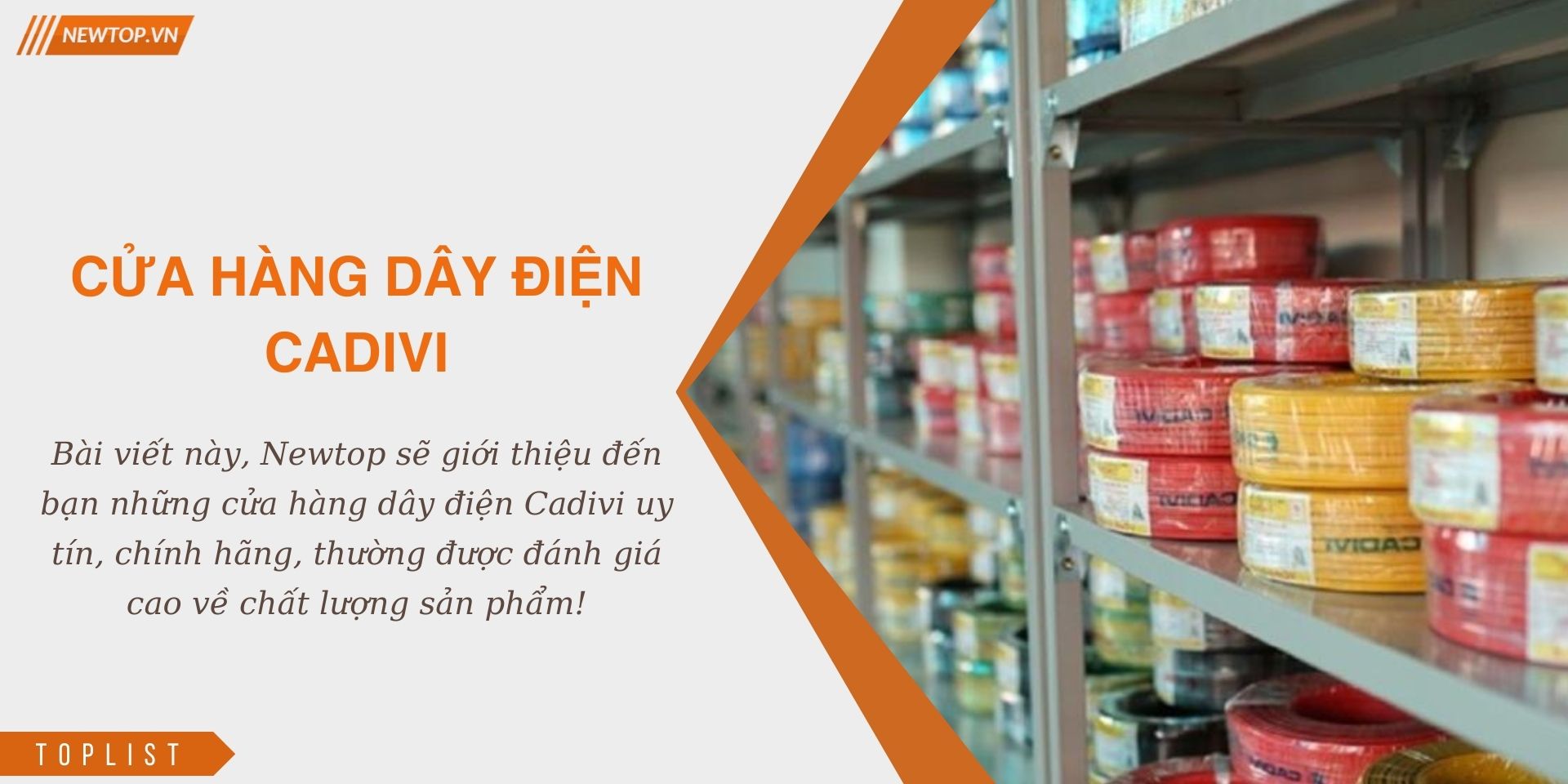 Cửa hàng dây điện Cadivi