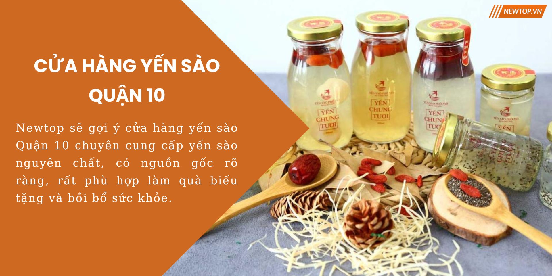 Cửa hàng yến sào Quận 10