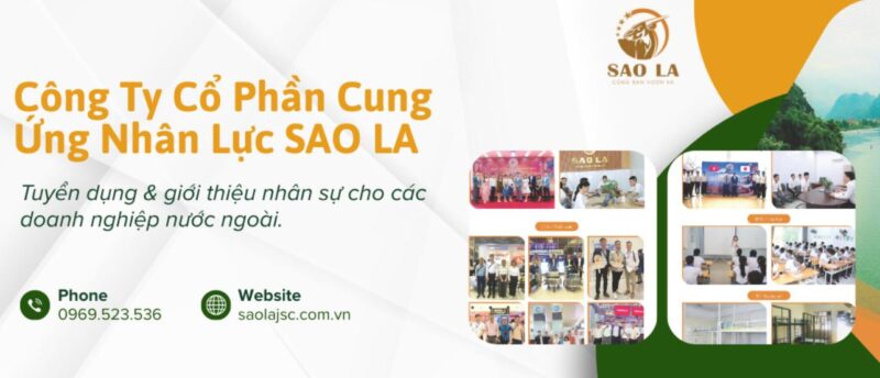 Sao La - Công ty Cung ứng lao động Hà Tĩnh hàng đầu