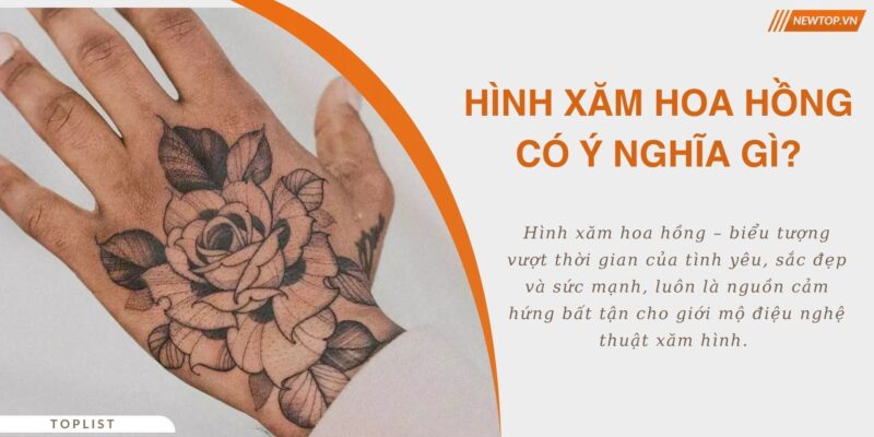 hình xăm hoa hồng