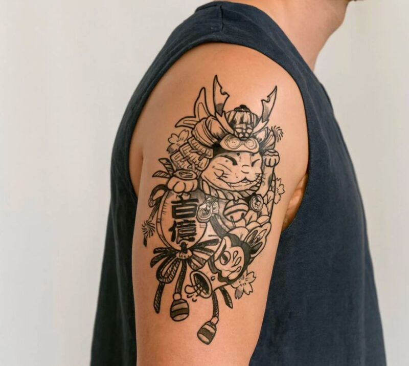 Hình xăm mang ý nghĩa thu hút tài lộc, may mắn và thành công