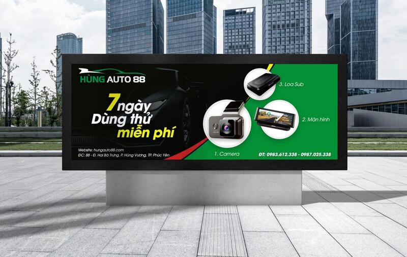 Đối với những banner kích thước lớn, bạn cần đảm bảo rằng nó có một tiêu điểm rõ ràng