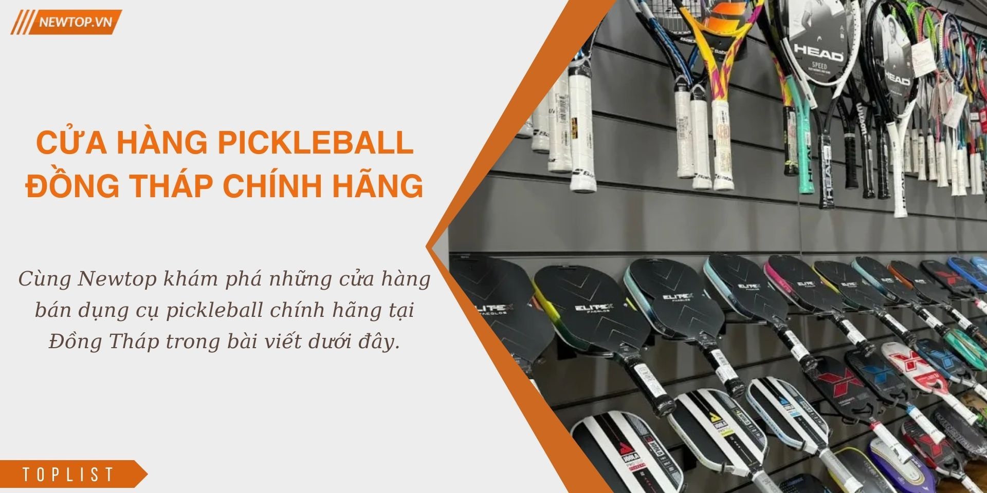 cửa hàng pickleball Đồng Tháp