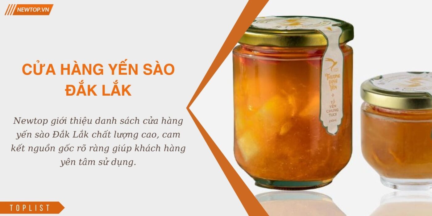 Cửa hàng yến sào Đắk Lắk