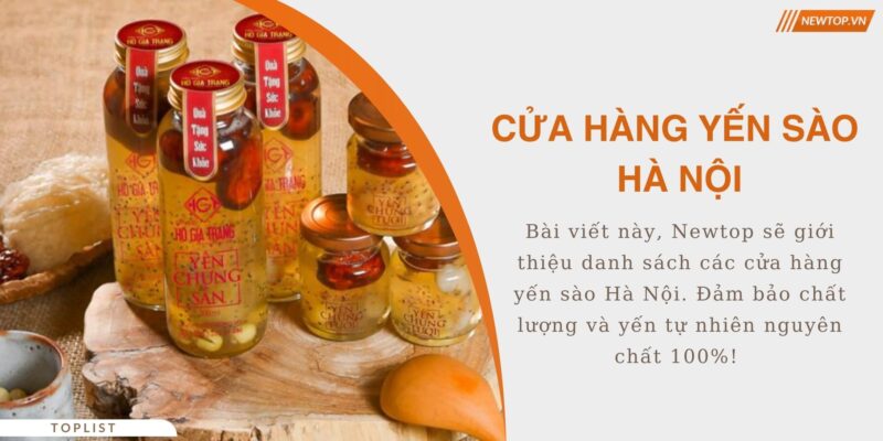 Cửa hàng yến sào Hà Nội