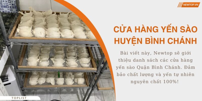 Cửa hàng yến sào Huyện Bình Chánh