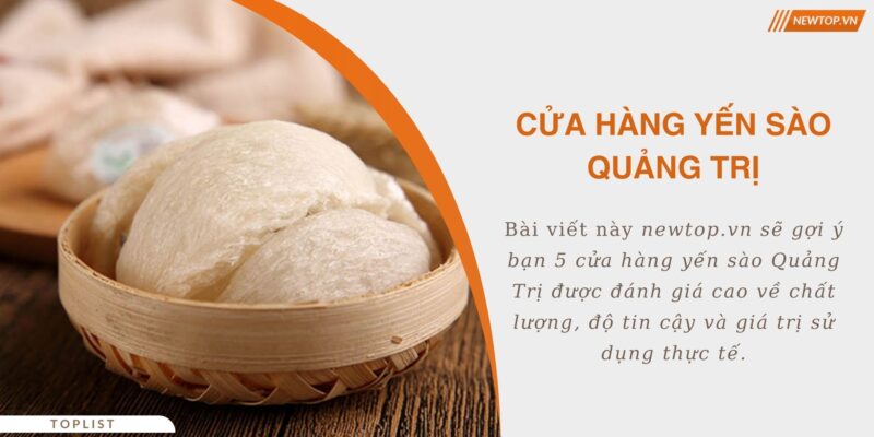 cừa hàng yến sào Quảng Trị