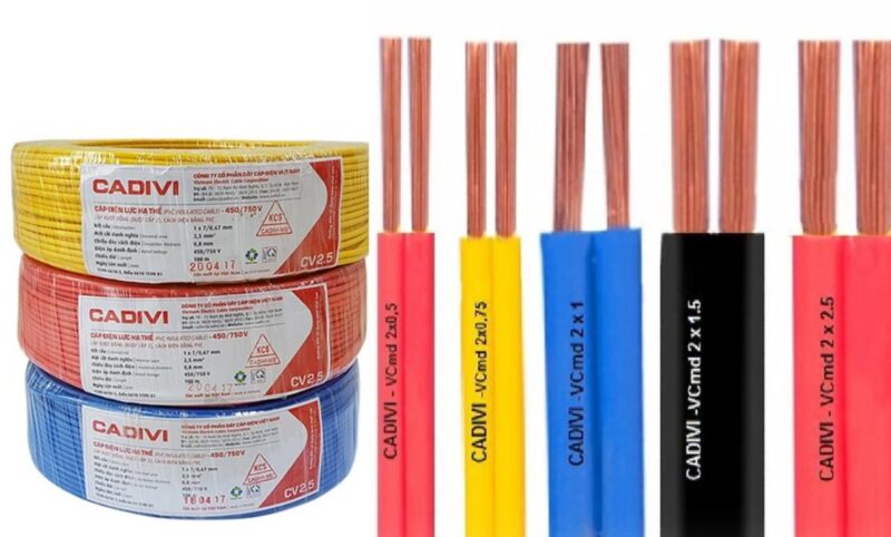 Dây điện hãng nào tốt nhất? CADIVI là thương hiệu dây cáp được nhiều người tin dùng
