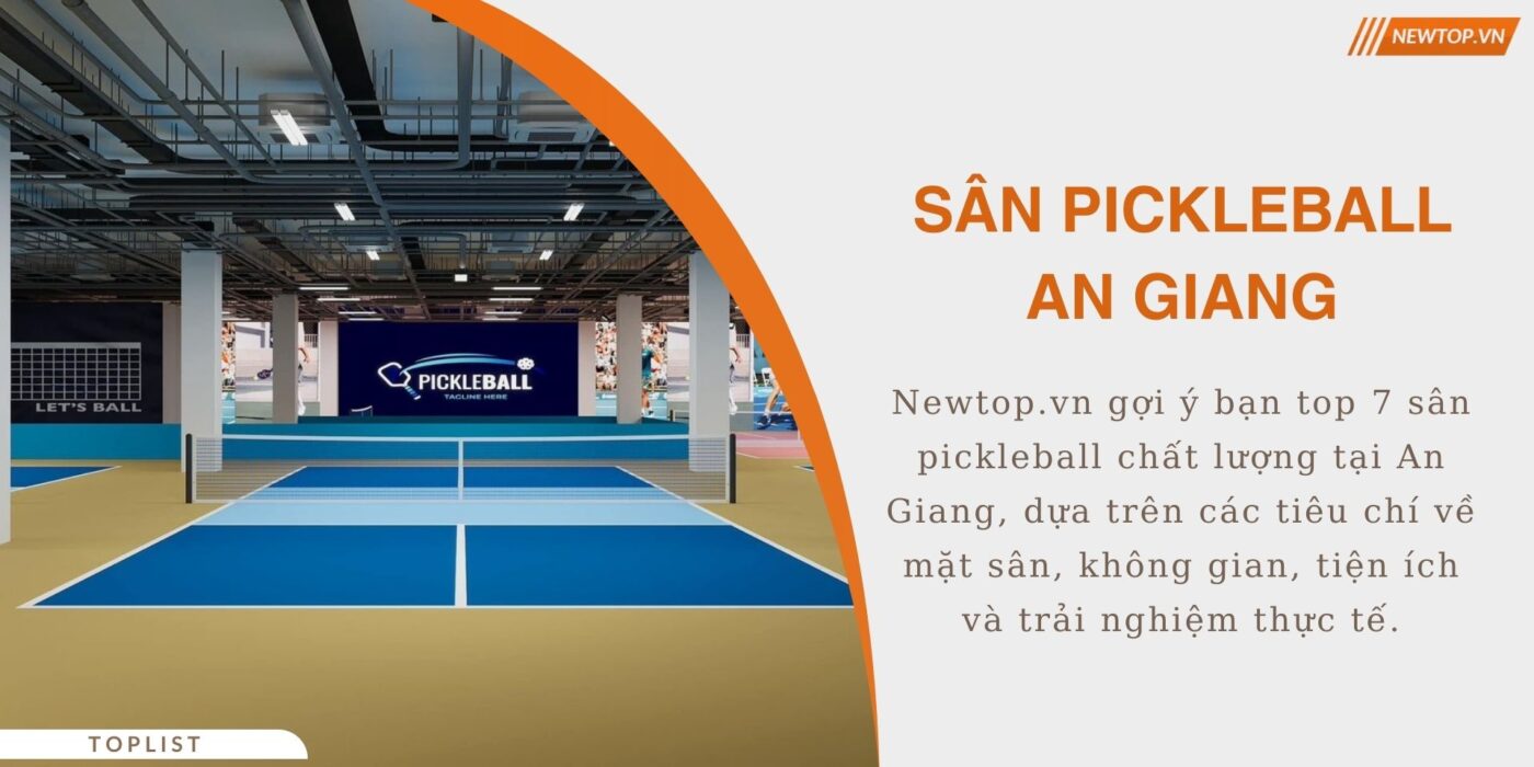 Sân pickleball An Giang