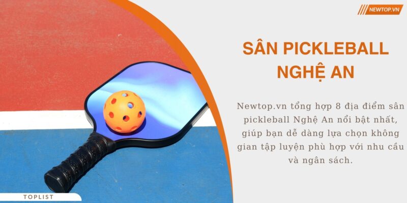 sân pickleball Nghệ An