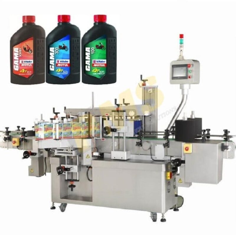 Máy dán nhãn là máy dùng để in ấn và dán nhãn lên các sản phẩm, bao bì hoặc hộp chứa