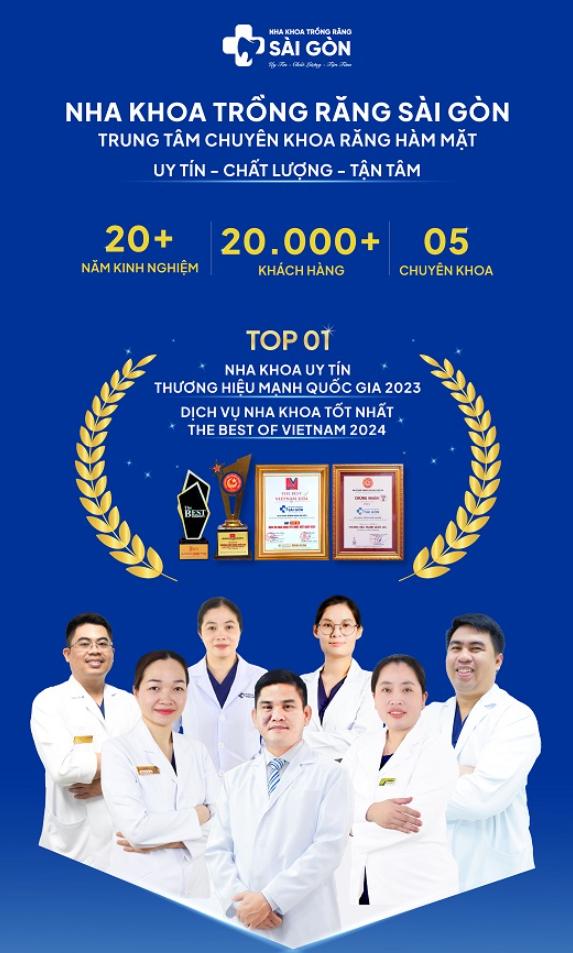 Nha Khoa Trồng Răng Sài Gòn được nhiều khách hàng đánh giá cao