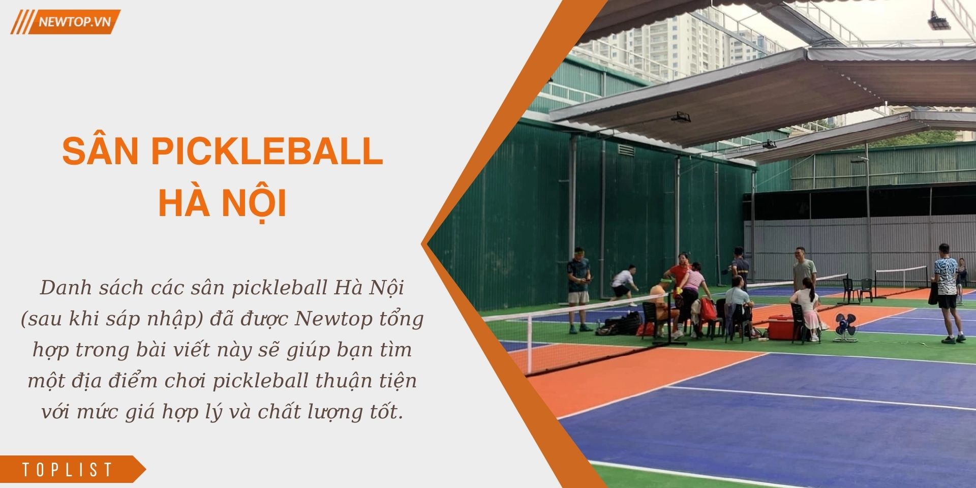 Sân pickleball Hà Nội