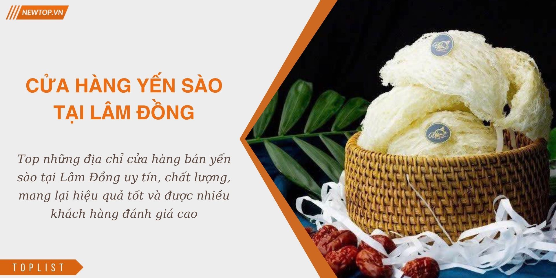 cửa hàng yến sào Lâm Đồng