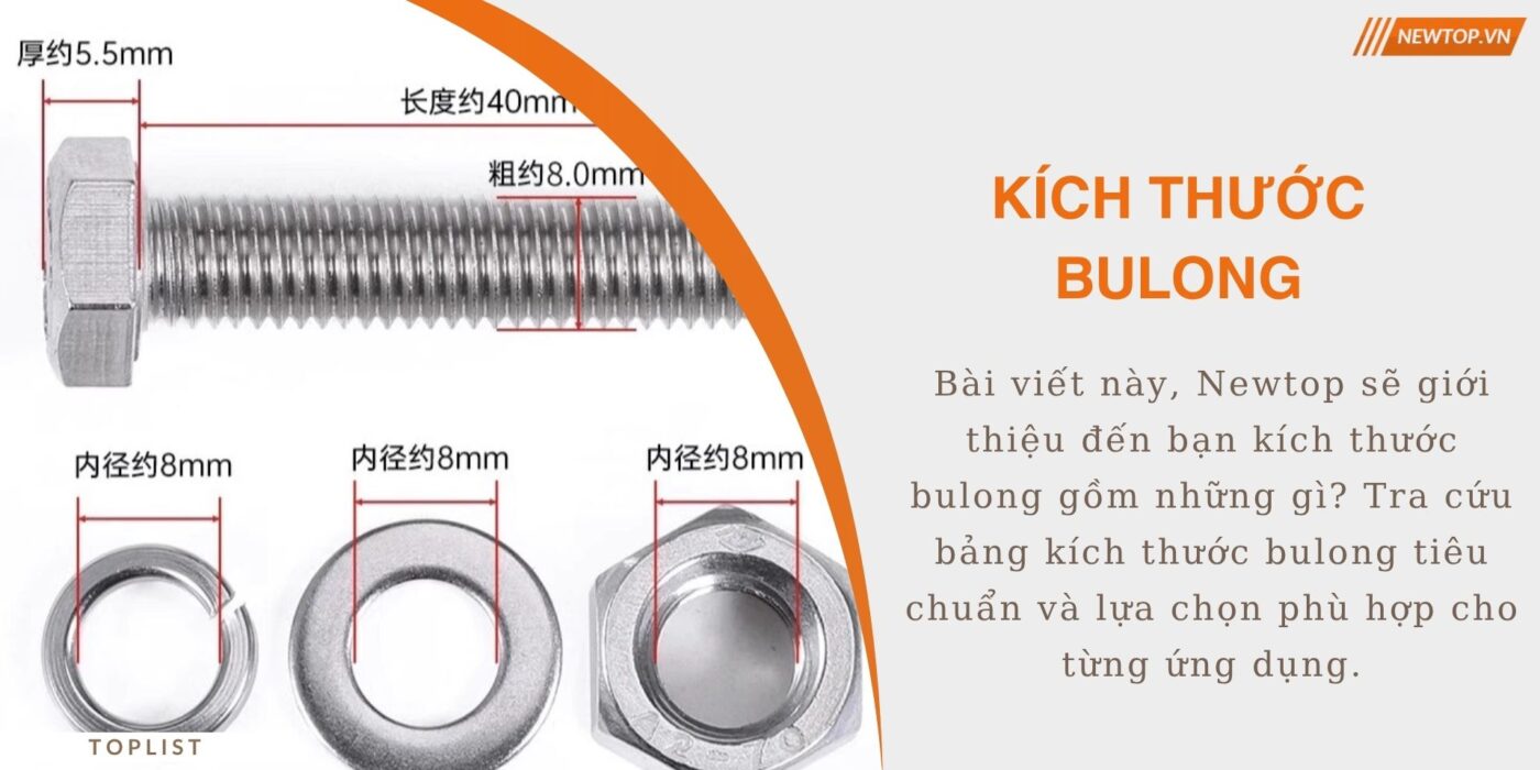 Kích thước bulong